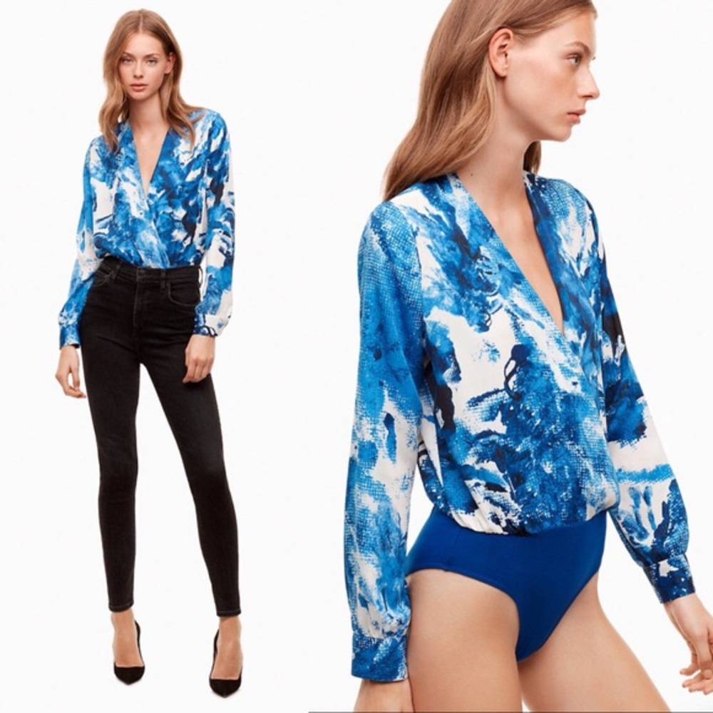 NWT aritzia plunge bodysuit